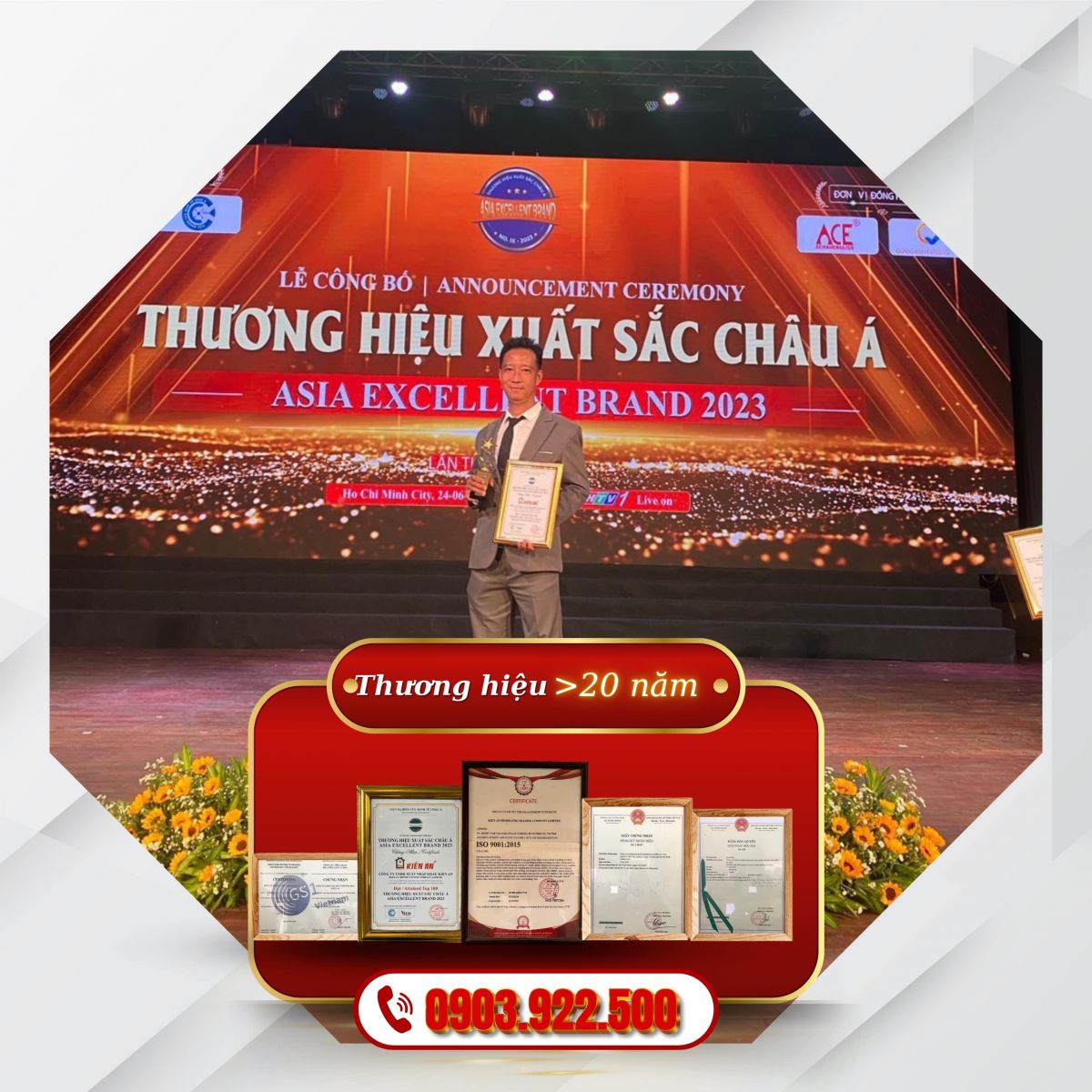 Kiến An - Thương hiệu hơn 20 năm tại Việt Nam 